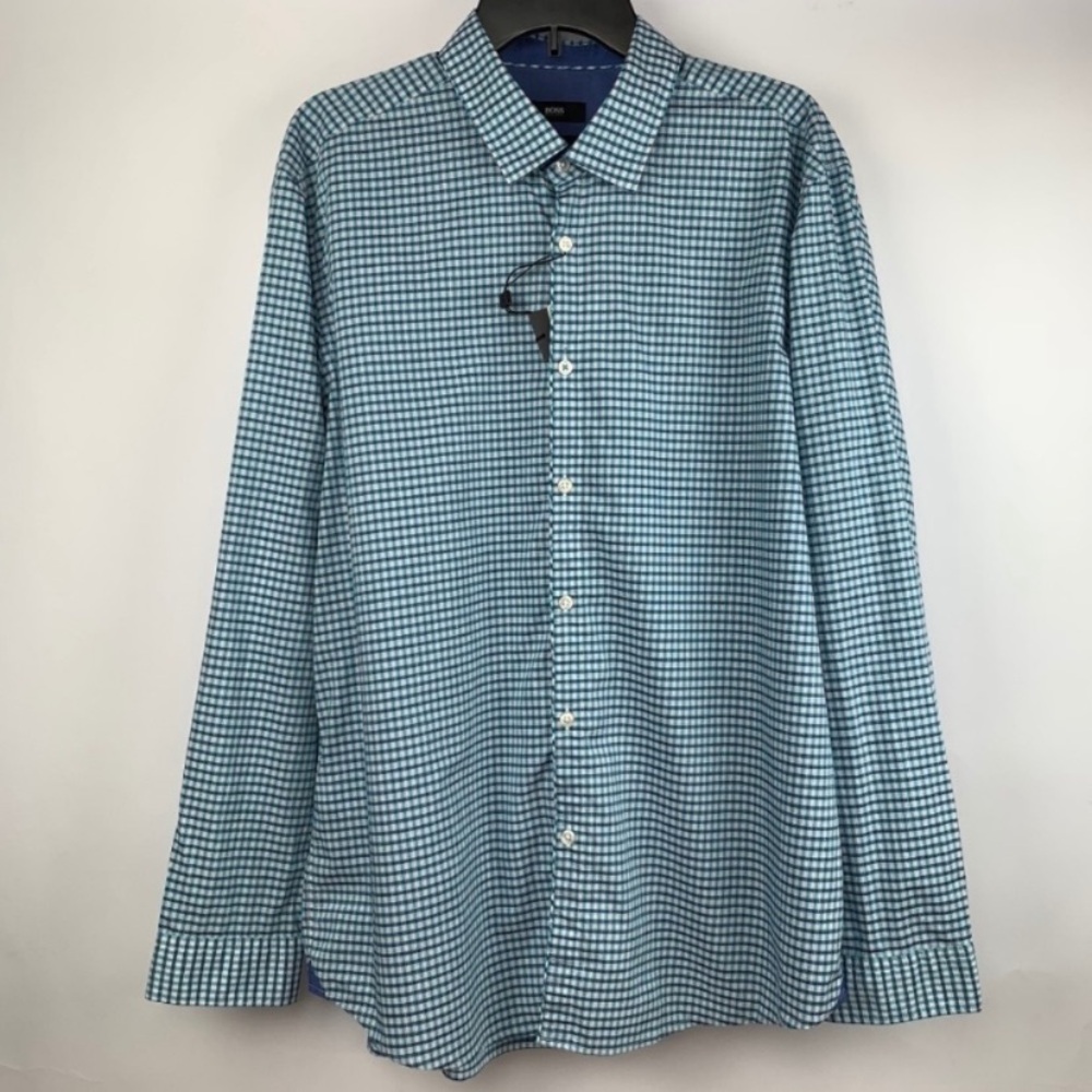 Hugo Boss Maik Checkered Button down - Picture 3 of 8
